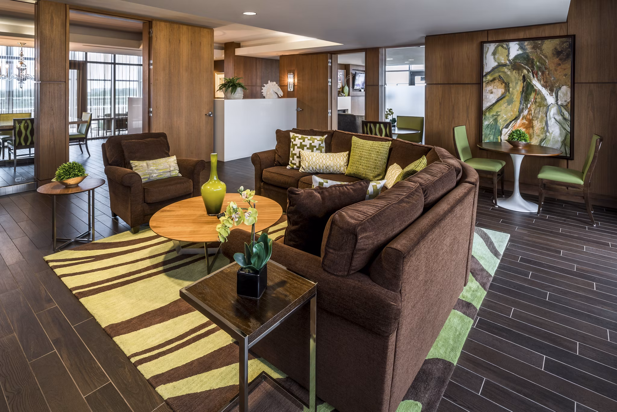clubhouse at The Cameron Apartments