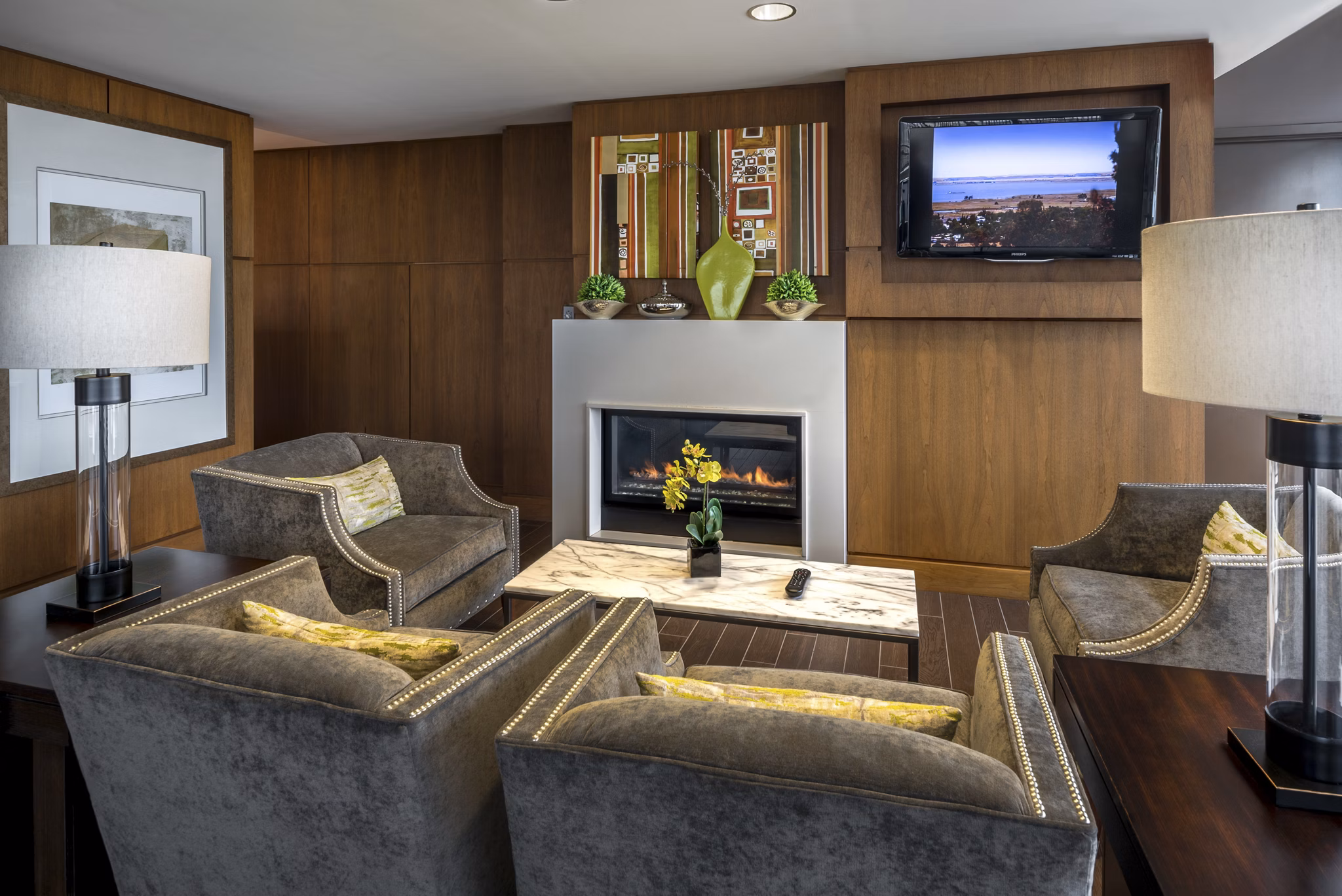 clubhouse at The Cameron Apartments