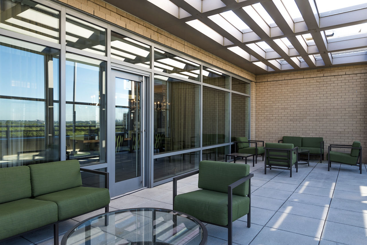 Roof deck at The Cameron Apartments (2 of 3)