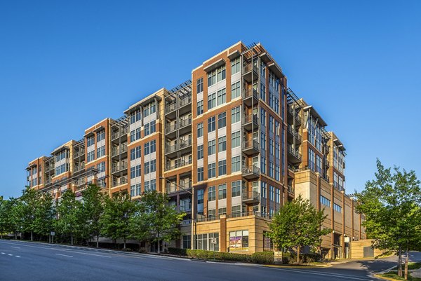 exterior at The Lofts at Park Crest Apartments