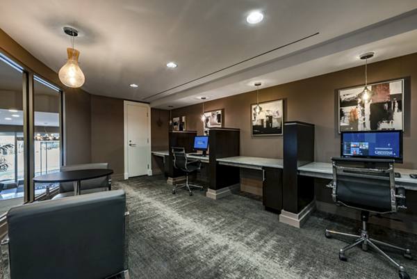 game room at The Lofts at Park Crest Apartments