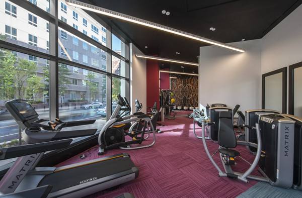 fitness center  at Latitude Apartments