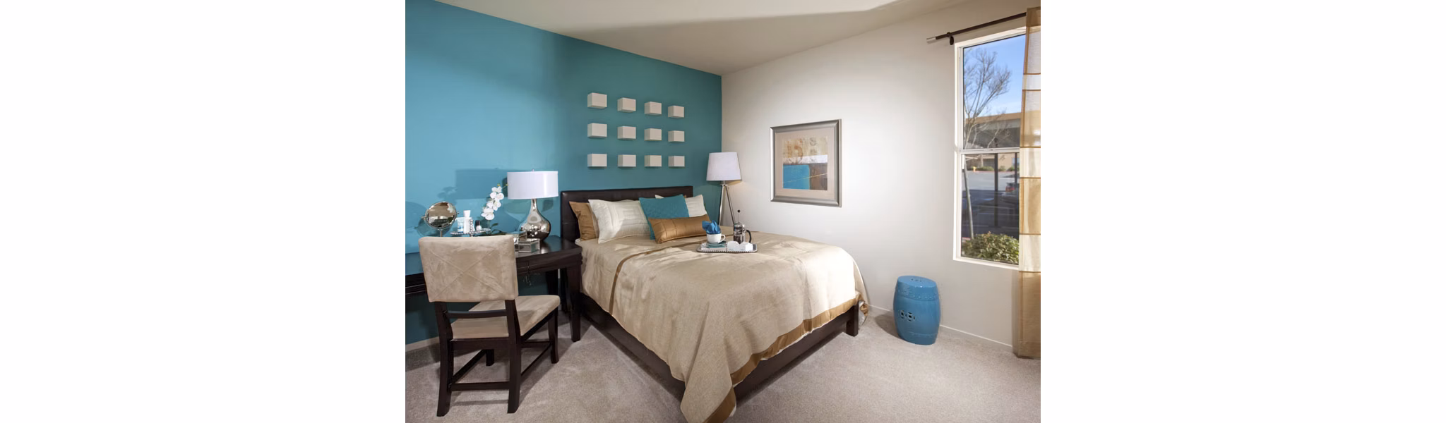 bedroom at Acacia on Santa Rosa Creek Apartments