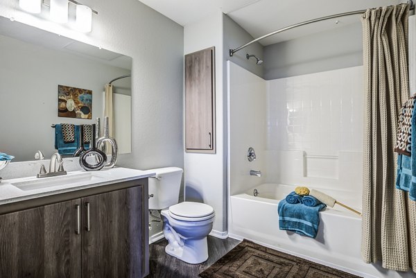 bathroom at Acacia on Santa Rosa Creek Apartments