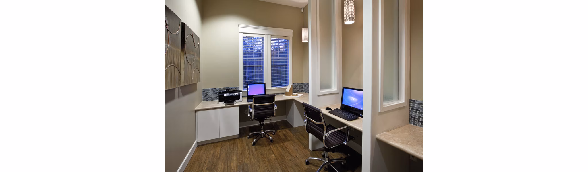 business center at Acacia on Santa Rosa Creek Apartments