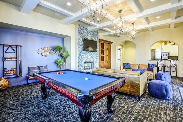 game room at Acacia on Santa Rosa Creek Apartments