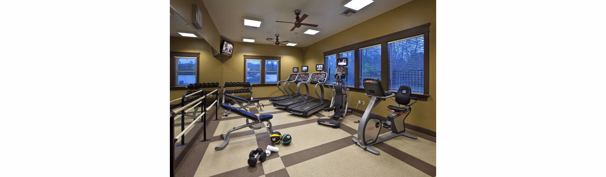 fitness center at Acacia on Santa Rosa Creek Apartments