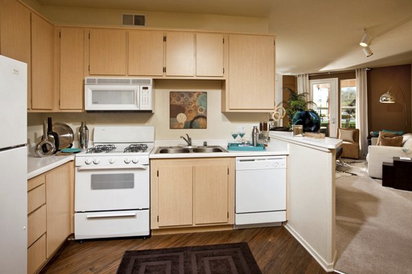 kitchen at Acacia on Santa Rosa Creek Apartments