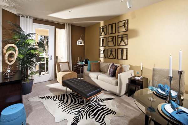 living room at Acacia on Santa Rosa Creek Apartments