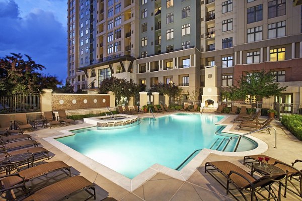 pool at 4550 Cherry Creek Apartments