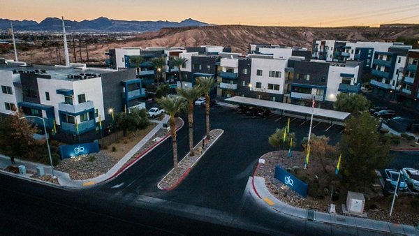 exterior at Glo Las Vegas Apartments