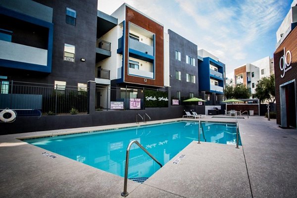 pool at Glo Las Vegas Apartments