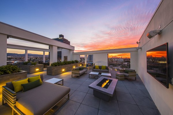 recreational area at The Desmond Apartments