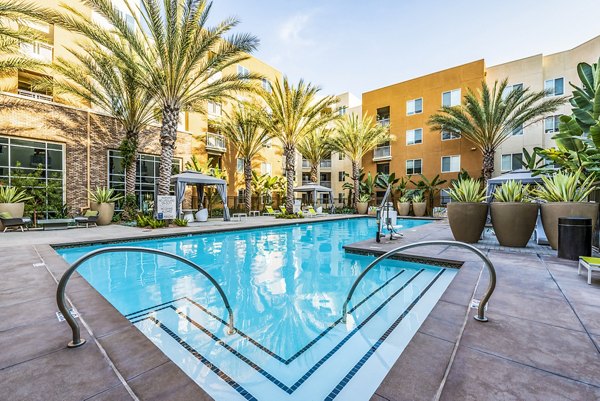 pool at Luce Apartments