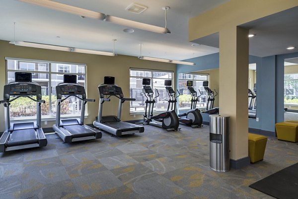 fitness center at Everly Apartments