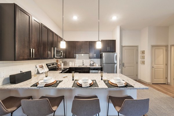 kitchen at The Washingtons Apartments