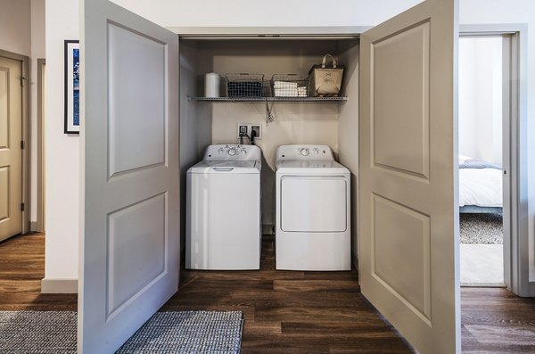 laundry room at The Washingtons Apartments
