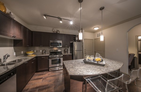 kitchen at Bailey's Crossing Apartments