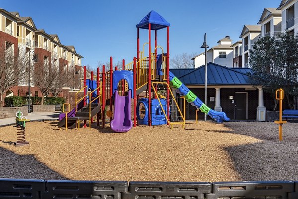 Modern fitness center with state-of-the-art equipment at Bailey's Crossing luxury apartments