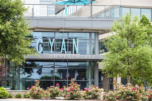 exterior at Cyan on Peachtree Apartments