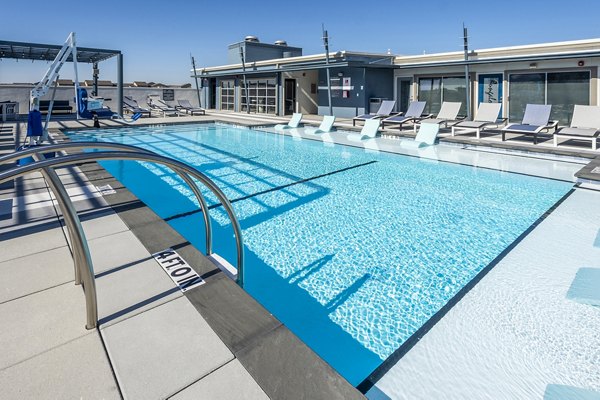 Infinity pool at Allegro Apartments offers luxury swimming experience
