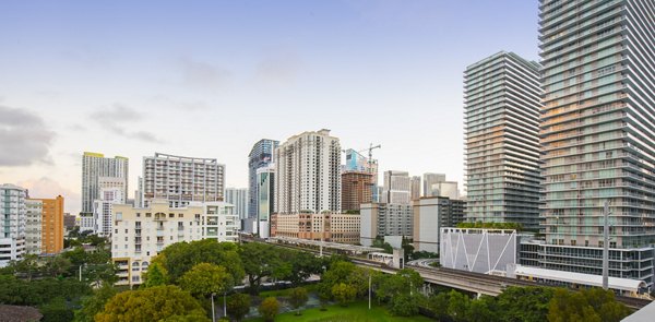 exterior at SoMa at Brickell Apartments