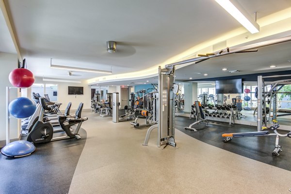 fitness center at Boca City Walk Apartments