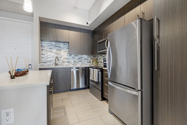 kitchen at Boca City Walk Apartments