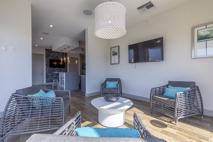 living room at Boca City Walk Apartments 