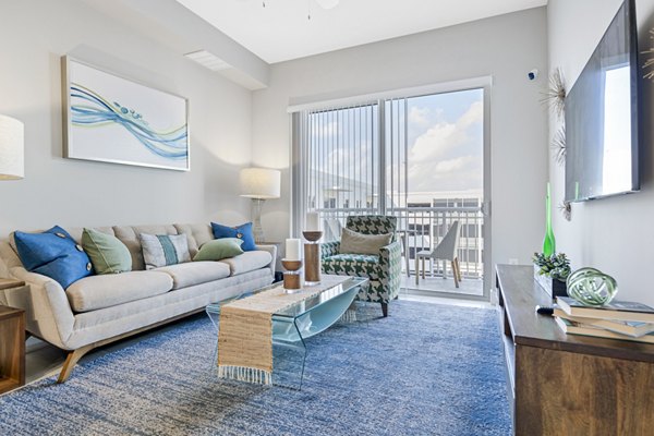 living room at Boca City Walk Apartments