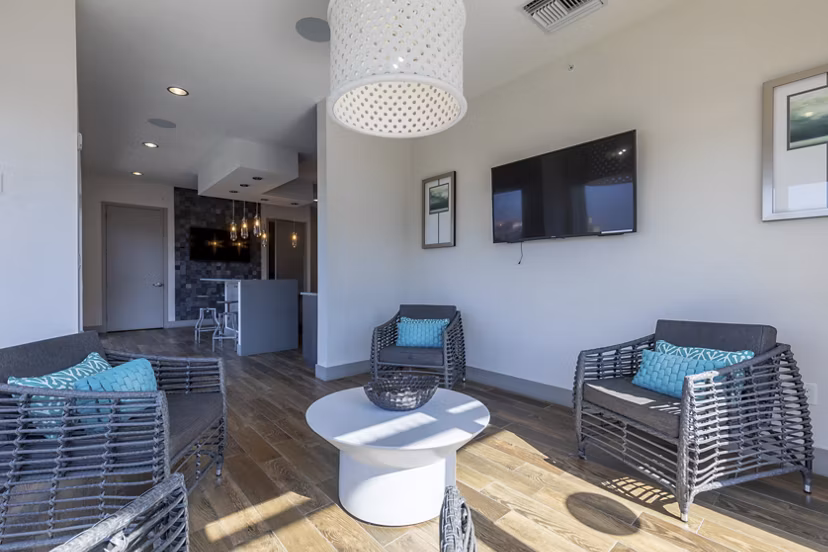 living room at Boca City Walk Apartments 