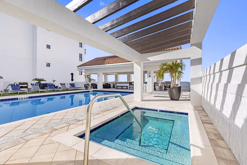 pool at The Mark at Cityscape Apartments