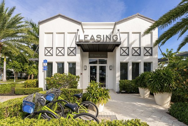 exterior at The Franklin Delray Apartments