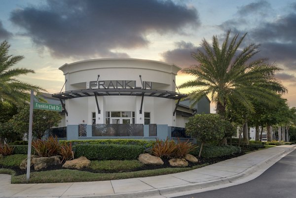 exterior at The Franklin Delray Apartments