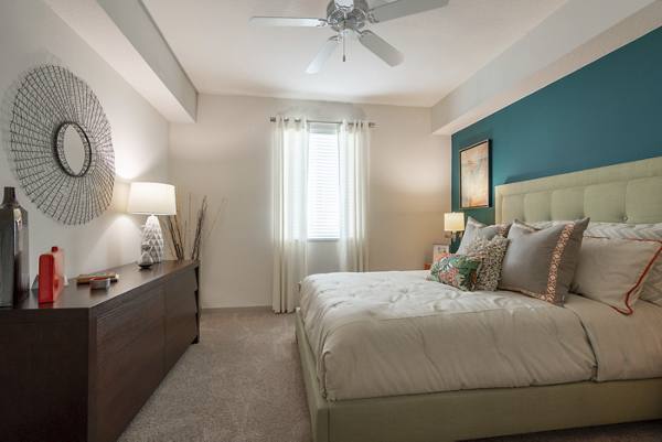 bedroom at The Franklin Delray Apartments