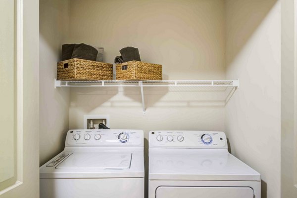 laundry room at The Franklin Delray Apartments