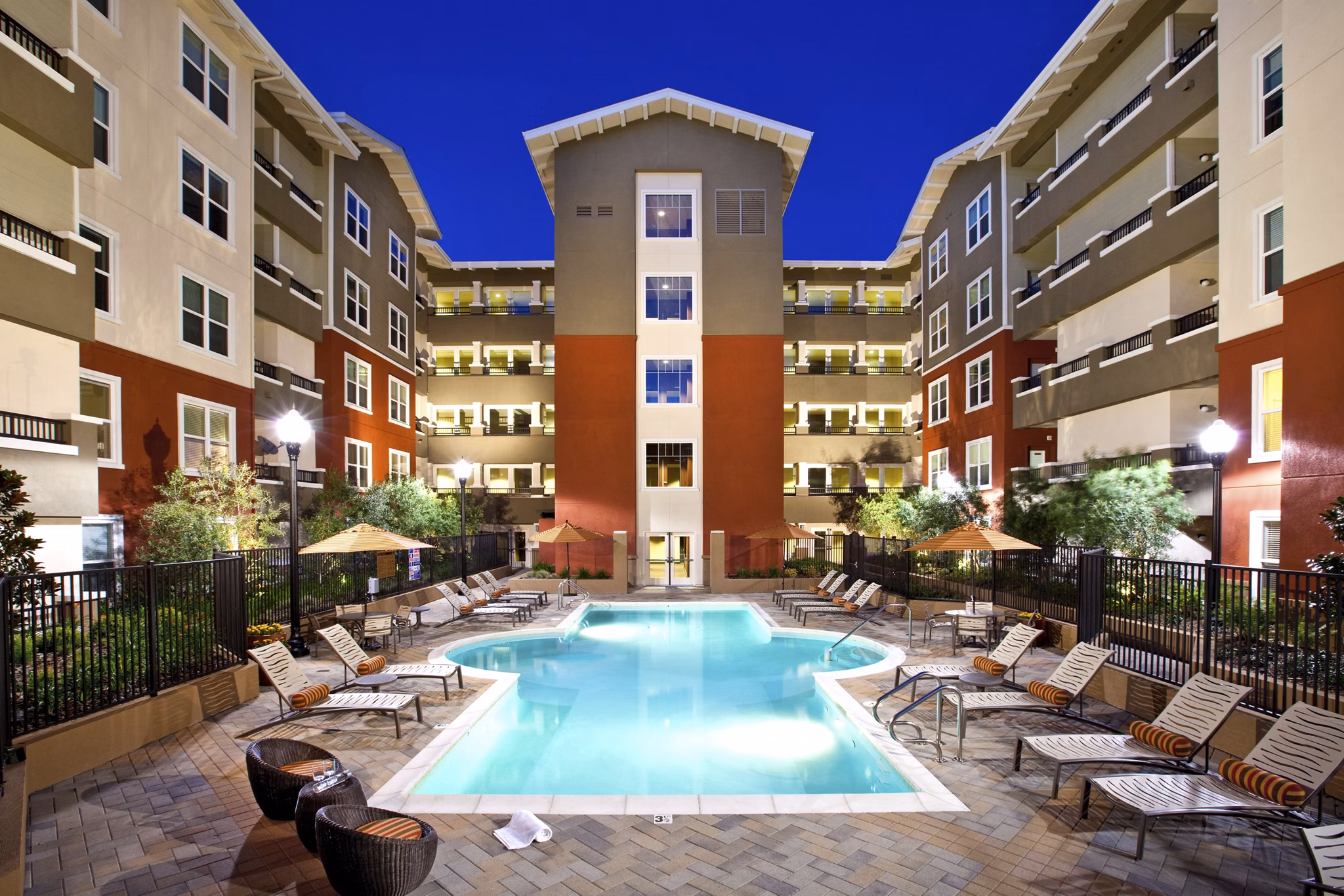 pool at Acappella Apartments