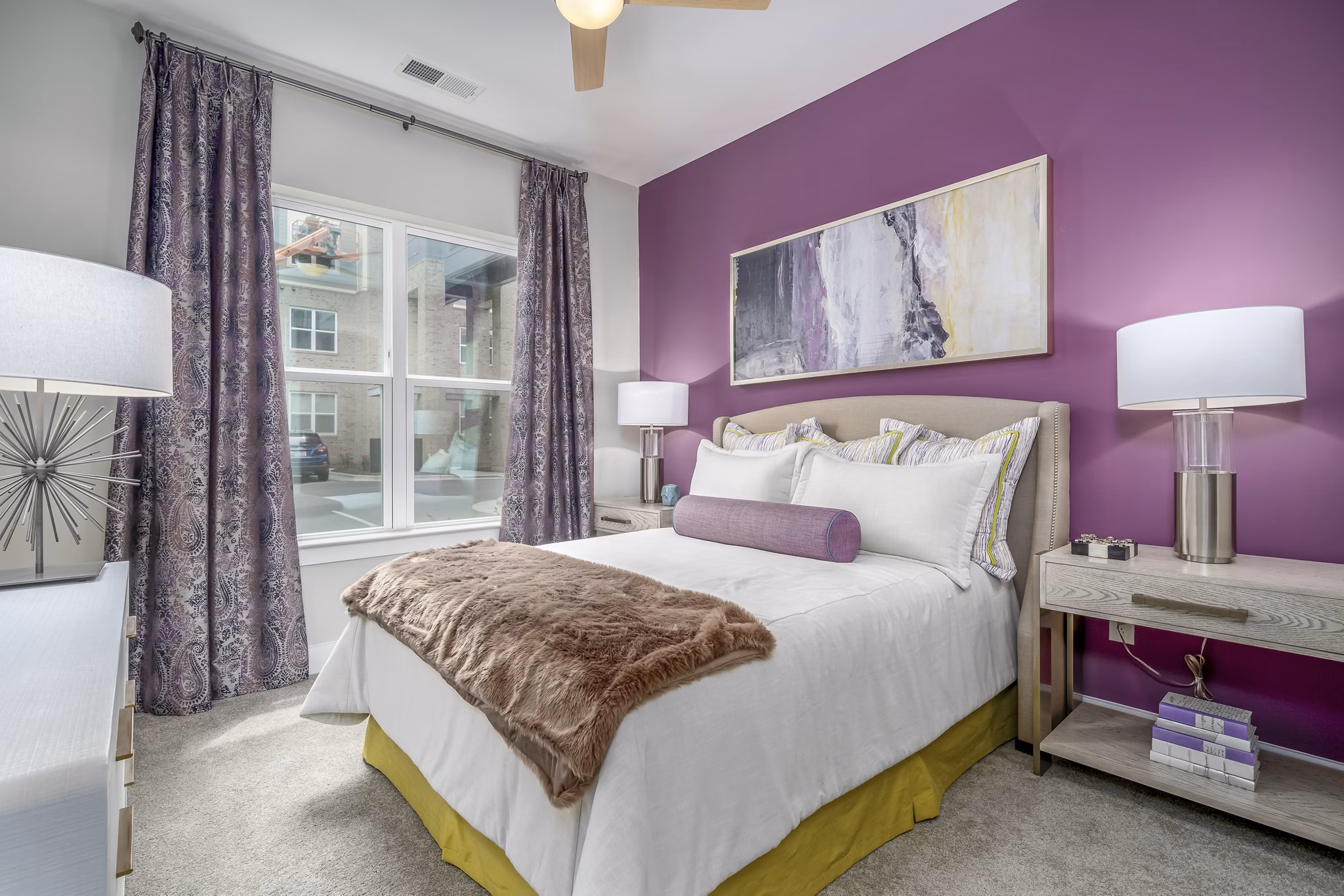 bedroom at Lantower Weston Corners Apartments