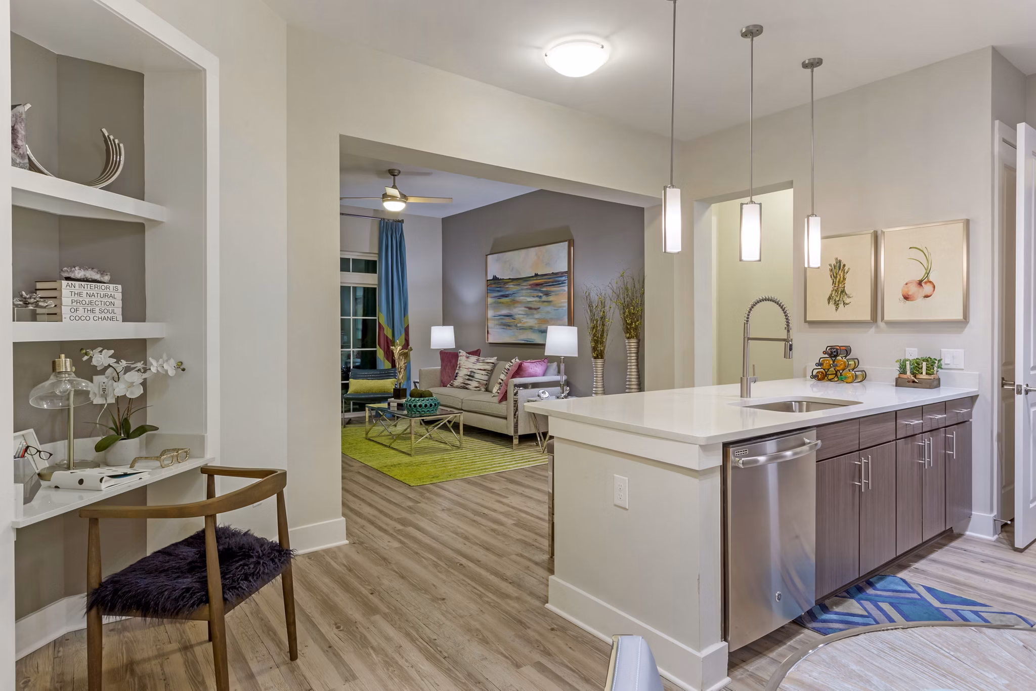 interior at Lantower Weston Corners Apartments