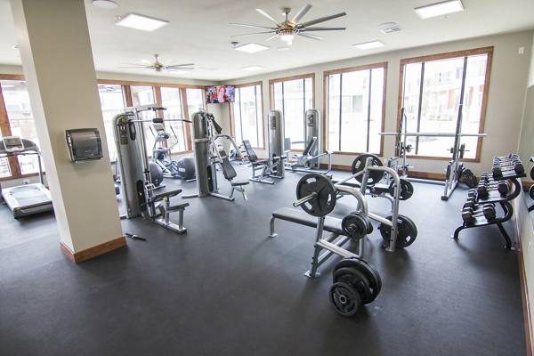 fitness center at Camber Villas