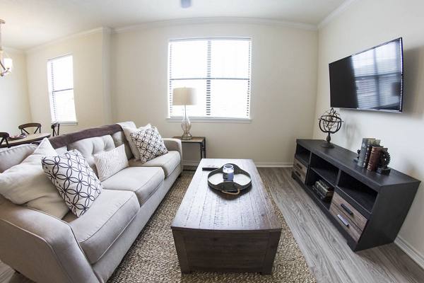 living room at Camber Villas Apartments