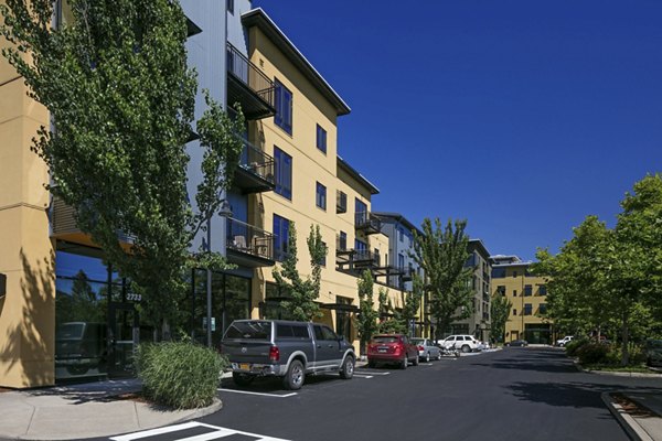 exterior at Crescent Village Apartments