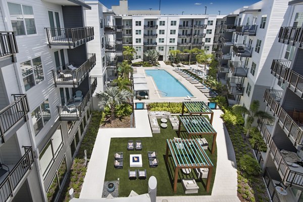 Pool at Anchor Riverwalk Apartments