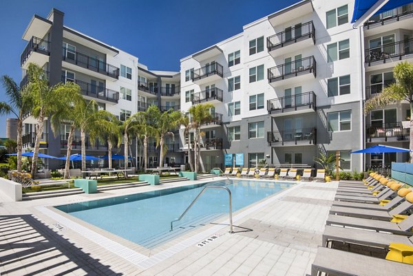 Pool at Anchor Riverwalk Apartments