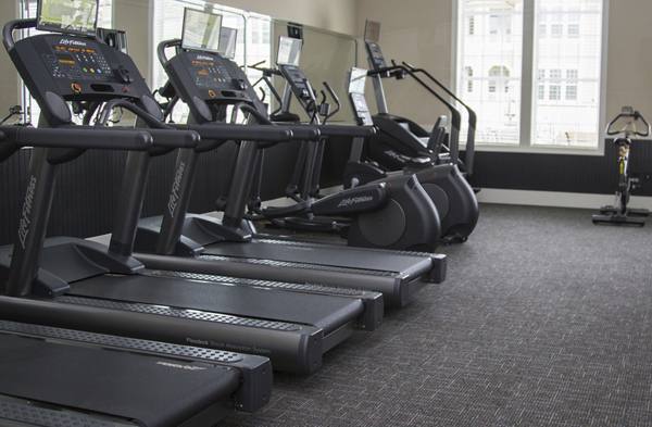fitness center at The Reserve at Ellis Crossing Apartments