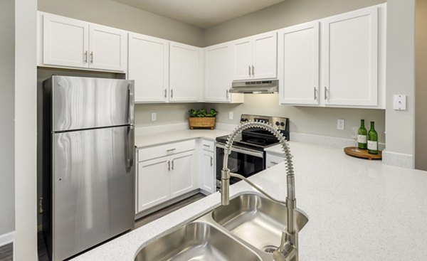 kitchen at The Arboretum Apartments