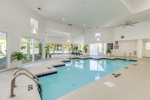 indoor pool at The Arboretum Apartments