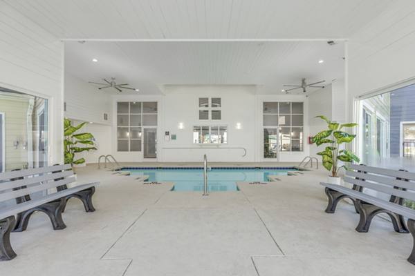 indoor pool at The Arboretum Apartments