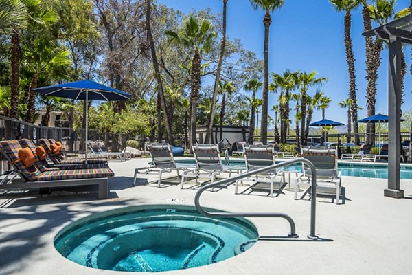 hot tub/jacuzzi at Circ Tucson Apartments