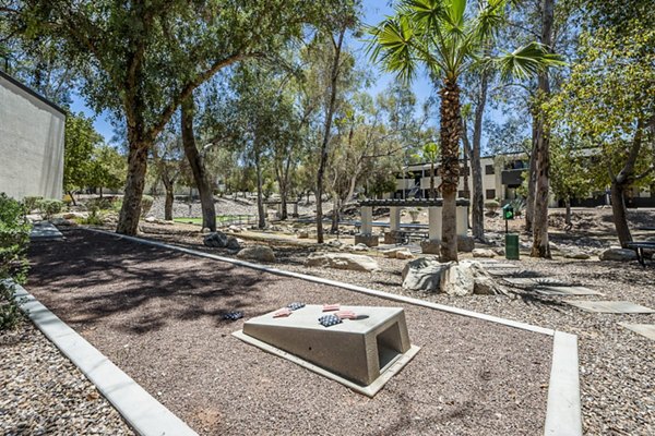 sport court at Circ Tucson Apartments